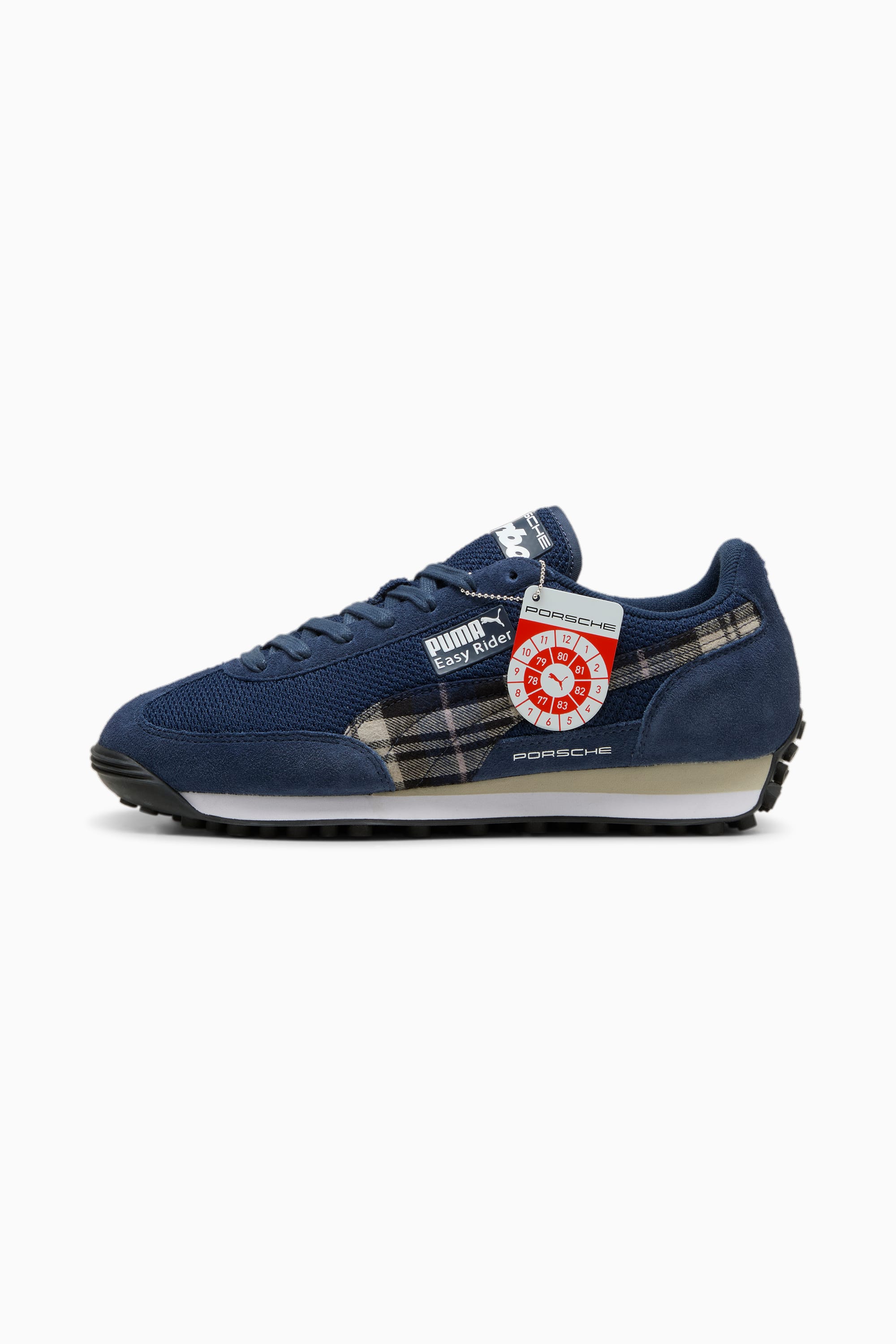 (image for) Refined Porsche Legacy Easy Rider Tartan Sneakers